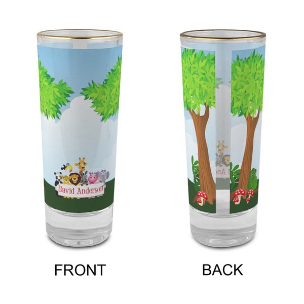 Animals Glass Shot Glass - 2 oz - Single - APPROVAL