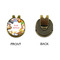 Animals Golf Ball Hat Clip Marker - Apvl - GOLD