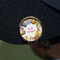 Animals Golf Ball Marker Hat Clip - Gold - On Hat