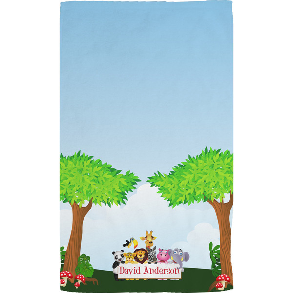 Animals Hand Towel (Personalized) Full
