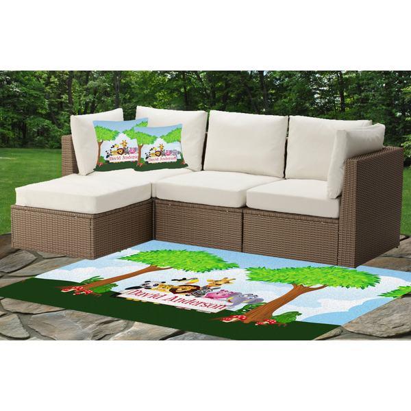 Animals Indoor / Outdoor Rug & Cushions