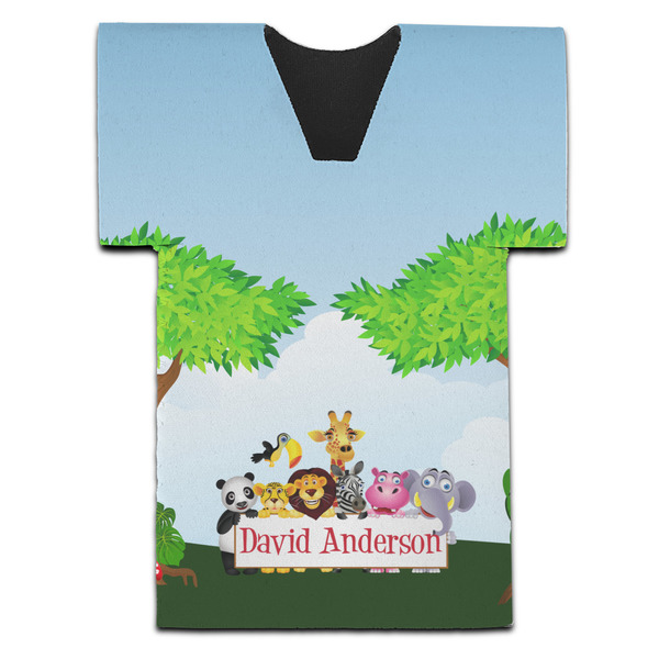Custom Animals Jersey Bottle Cooler (Personalized)