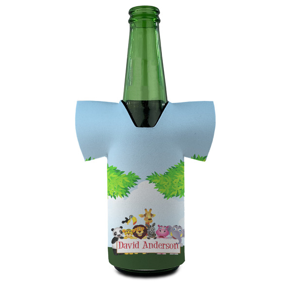 Animals Jersey Bottle Cooler - FRONT (on bottle)