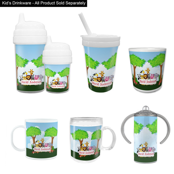 Animals Kid's Drinkware - Customized & Personalized