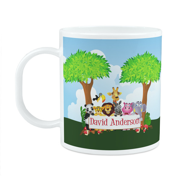 Custom Animals Plastic Kids Mug (Personalized)
