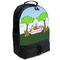 Animals Large Backpack - Black - Angled View