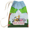 Animals Large Laundry Bag - Front View