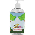 Animals Plastic Soap / Lotion Dispenser (16 oz - Large - White) (Personalized)
