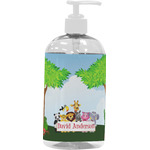 Animals Plastic Soap / Lotion Dispenser (16 oz - Large - White) (Personalized)