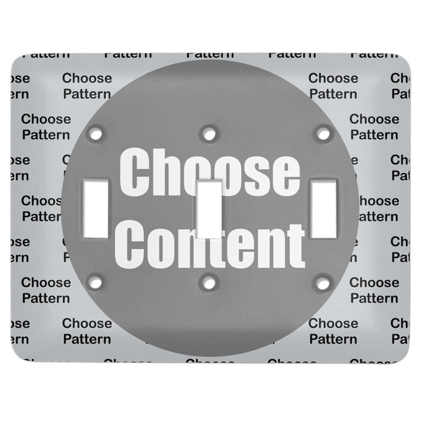 Custom Animals Light Switch Cover (3 Toggle Plate)