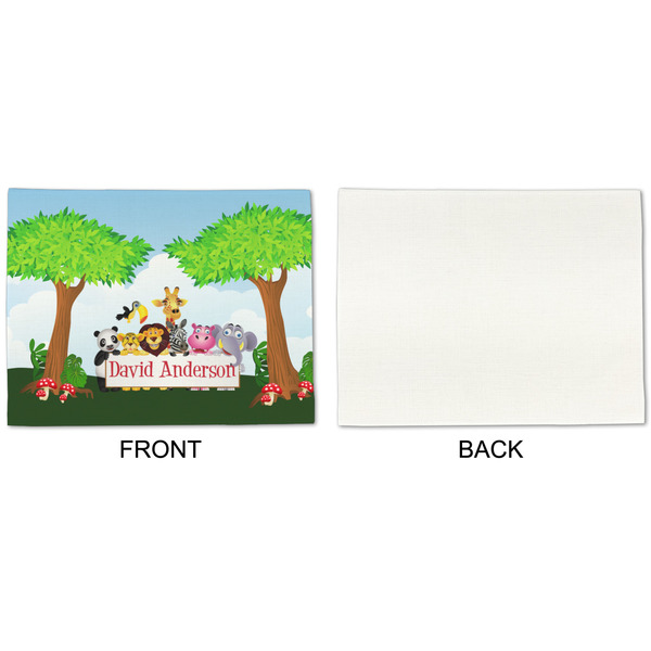 Animals Linen Placemat - APPROVAL Single (single sided)