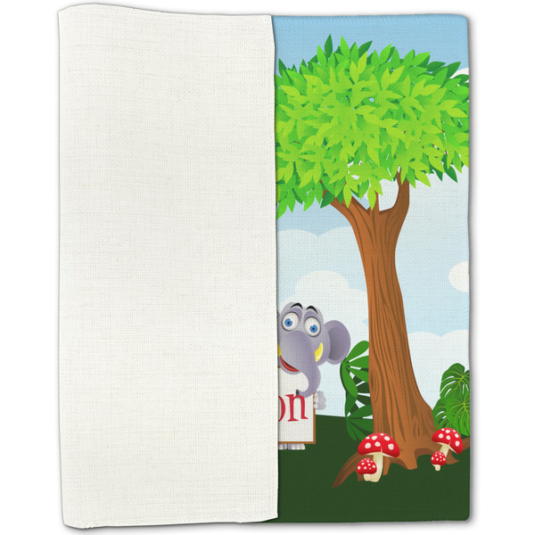 Animals Linen Placemat - Folded Half