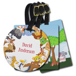 Animals Plastic Luggage Tag (Personalized)