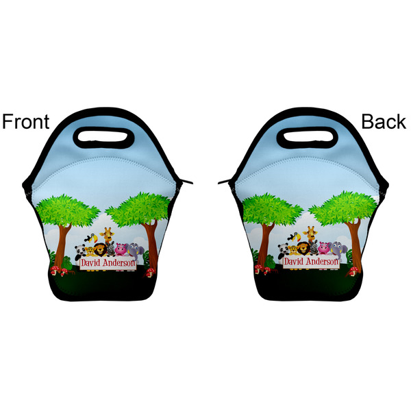 Animals Lunch Bag - Front and Back