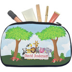 Animals Makeup / Cosmetic Bag - Medium w/ Name or Text