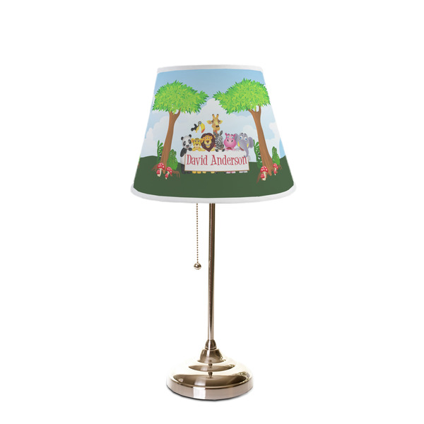 Animals Poly Film Empire Lampshade - On Stand