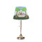 Animals Poly Film Empire Lampshade - On Stand