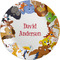 Animals Melamine Plate (Personalized)