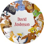 Animals Melamine Plate (Personalized)