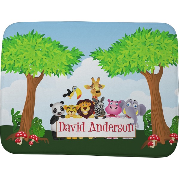 Custom Animals Memory Foam Bath Mat - 48"x36" (Personalized)