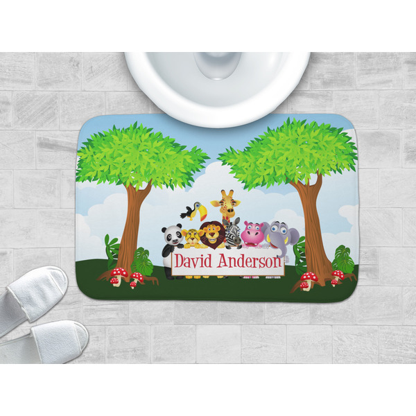 Animals Memory Foam Bath Mat - LIFESTYLE 34x21