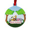 Animals Metal Ball Ornament - Front