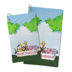 Animals Microfiber Golf Towel (Personalized)