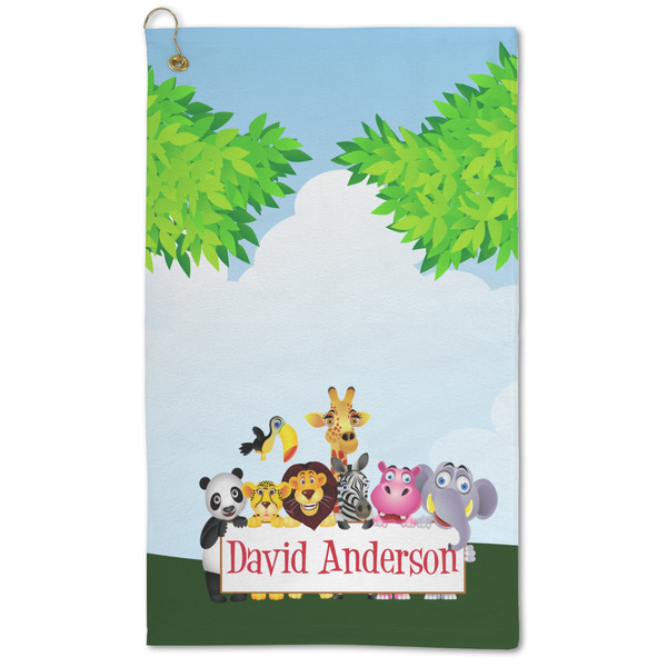 Custom Animals Microfiber Golf Towel (Personalized)