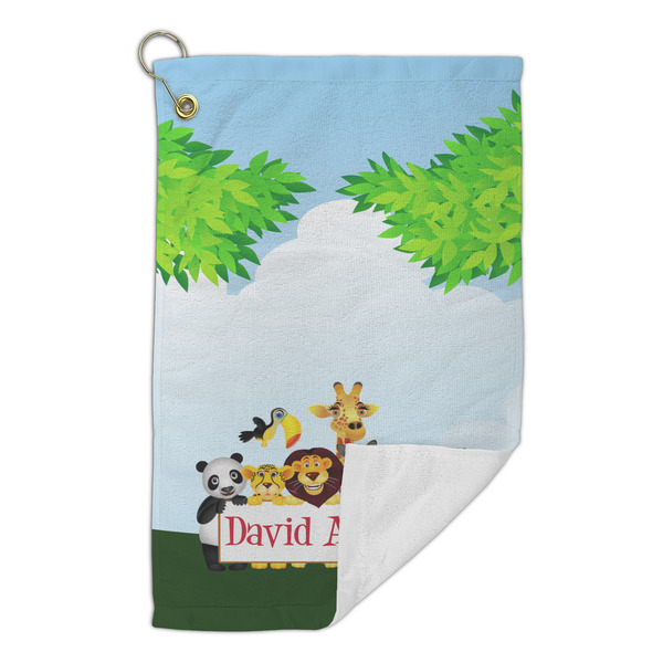Animals Microfiber Golf Towels Small - FRONT FOLDED