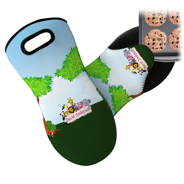 Animals Neoprene Oven Mitt