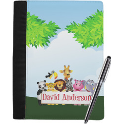 Animals Notebook Padfolio - Large w/ Name or Text