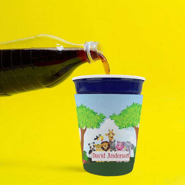 Animals Party Cup Sleeves - without bottom - Lifestyle