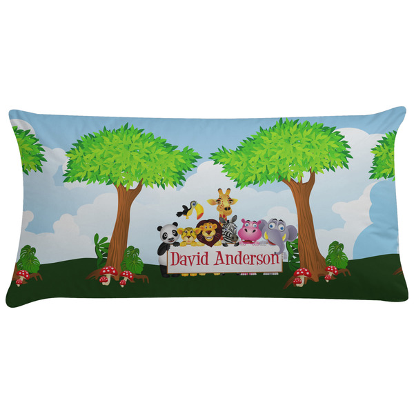 Custom Animals Pillow Case - King w/ Name or Text