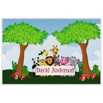 Animals Laminated Placemat w/ Name or Text