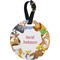 Animals Personalized Round Luggage Tag