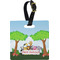 Animals Personalized Square Luggage Tag