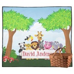 Animals Outdoor Picnic Blanket (Personalized)