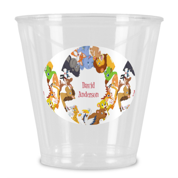 Custom Animals Plastic Shot Glass (Personalized)