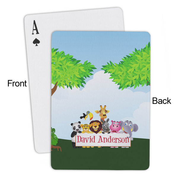 Animals Playing Cards - Approval