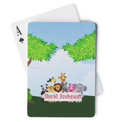 Animals Playing Cards (Personalized)