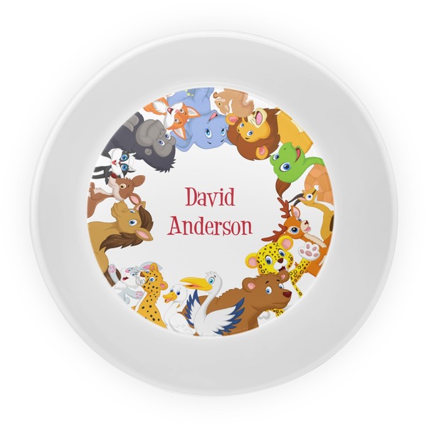 Animals Melamine Bowl - Center