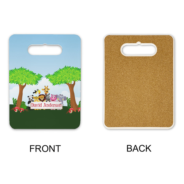 Animals Rectangle Trivet with Handle - APPROVAL