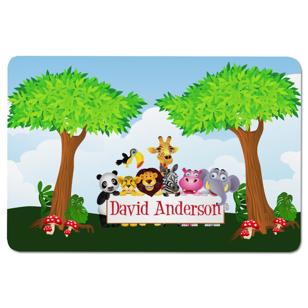 Animals Rectangular Fridge Magnet - FRONT