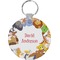 Animals Round Keychain (Personalized)