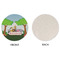 Animals Round Linen Placemats - APPROVAL (single sided)