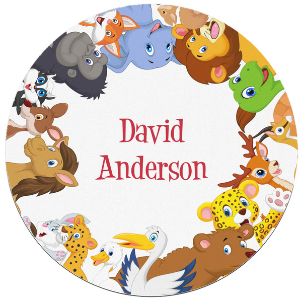 Animals Round Mousepad - APPROVAL