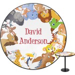 Animals Round Table - 24" (Personalized)