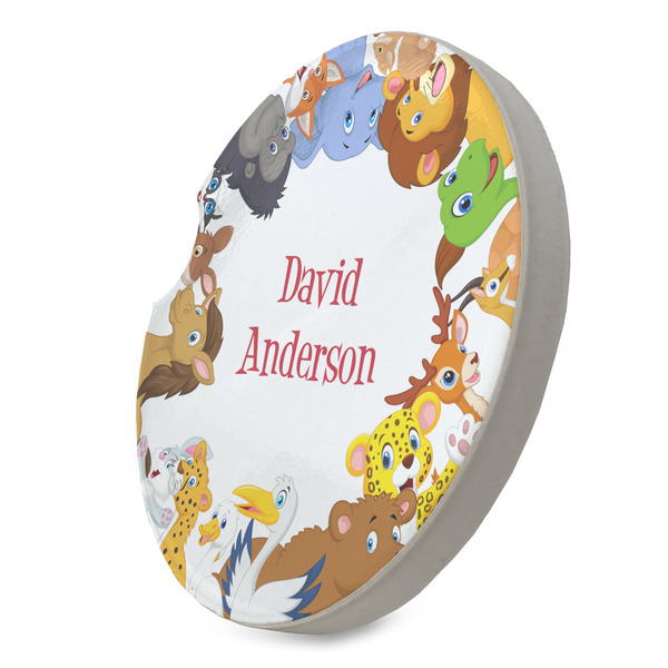 Animals Sandstone Car Coaster - STANDING ANGLE