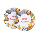 Animals Sandstone Car Coasters (Personalized)