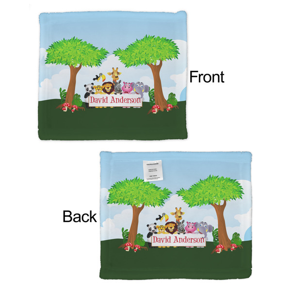 Animals Security Blanket - Front & Back View
